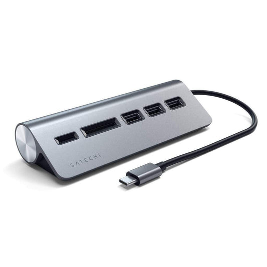 Satechi Type-C Aluminum USB Hub & Card Reader