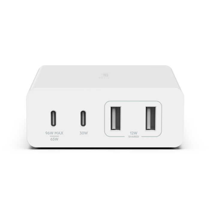 Belkin 108W 4-Ports USB Desktop Charger (Dual USB-C and Dual USB-A)