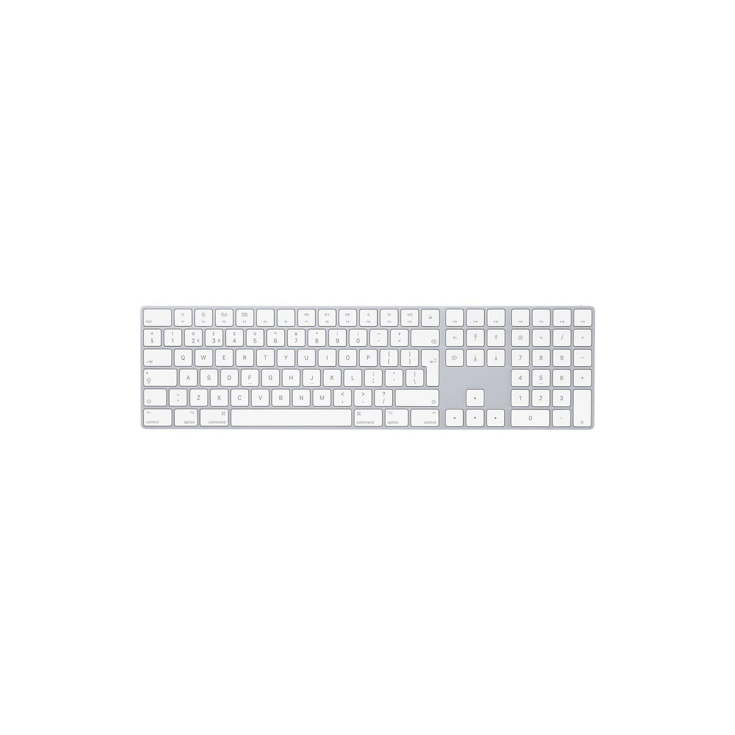 Magic Keyboard with Numeric Keypad - International English - Silver (USB-C)