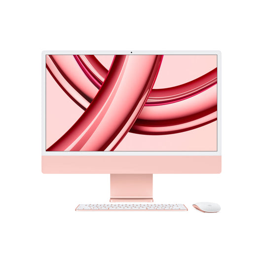 Apple 24-inch iMac - M3 chip with 8‑core CPU / 10‑core GPU - 512GB - Pink