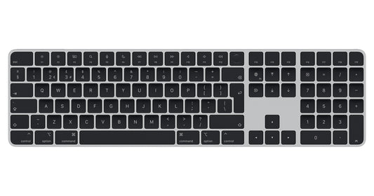 Magic Keyboard with Touch ID and Numeric Keypad Apple Silicon - British English - Black Keys (USB-C)