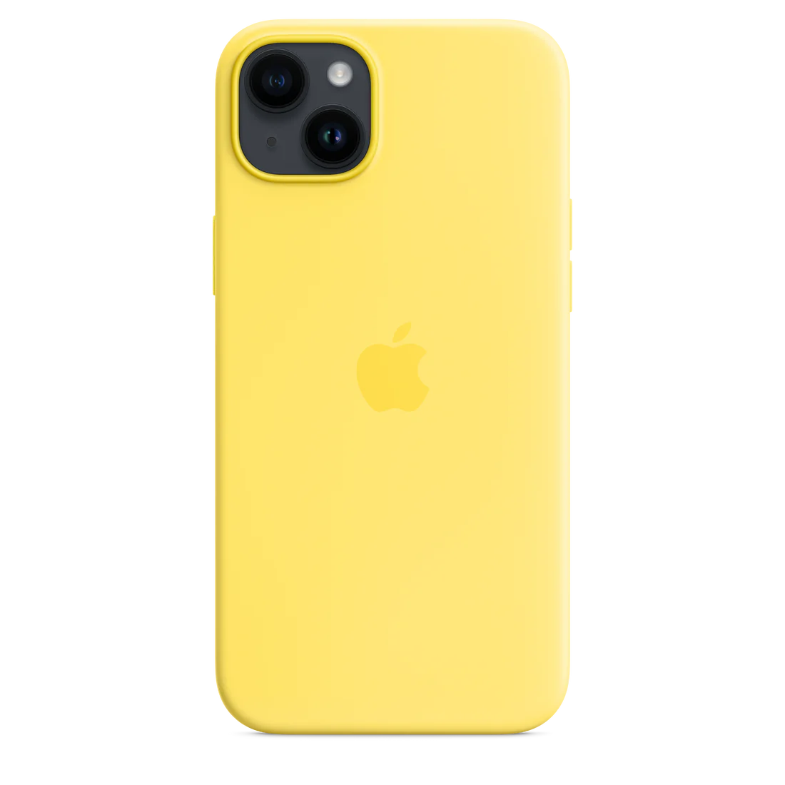 iPhone 14 Plus Silicone Case with MagSafe - Canary Yellow