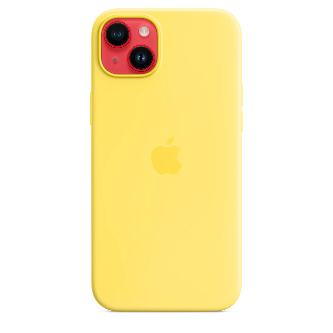 iPhone 14 Plus Silicone Case with MagSafe - Canary Yellow