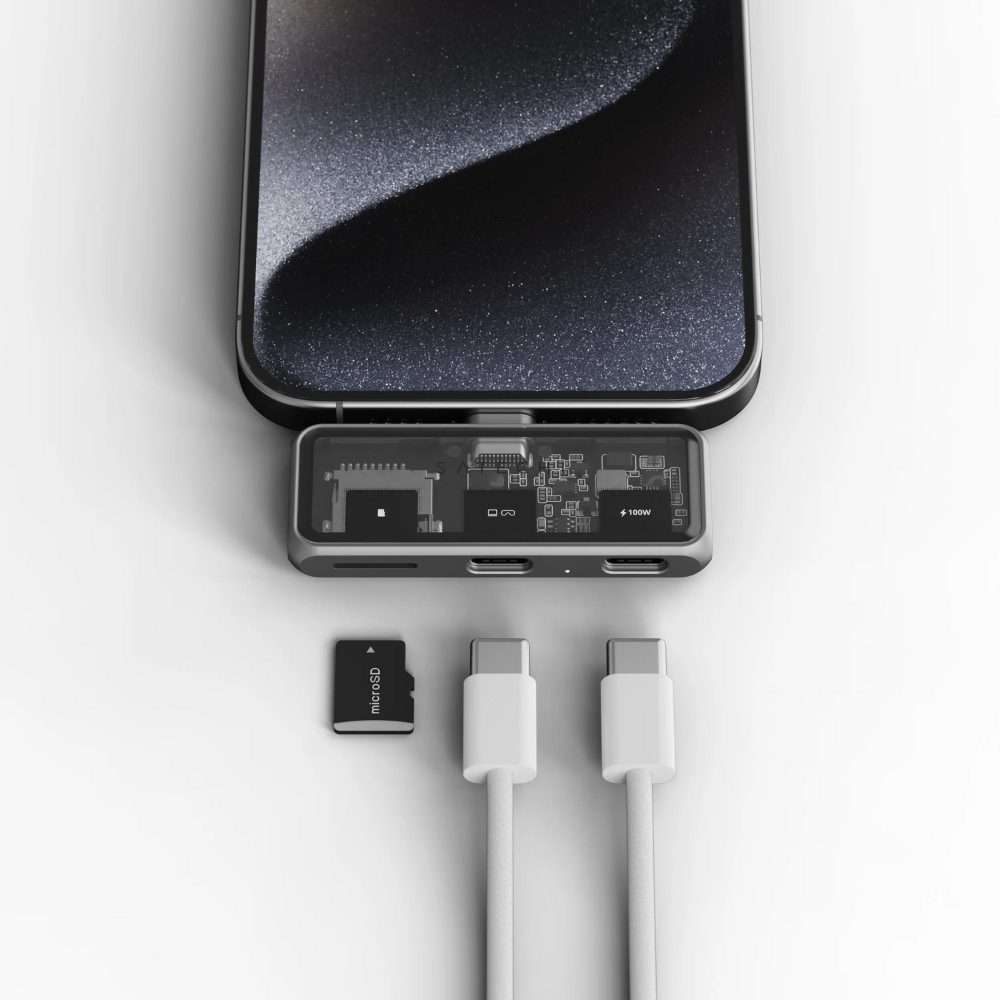 Mobile XR Hub with Micro SD