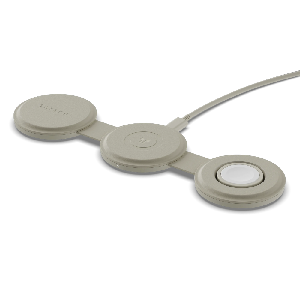 On the Go 3in1 Wireless Charger - Sand