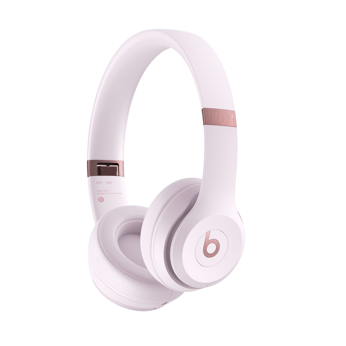 Beats Solo4 Wireless Headphones - On-Ear Wireless Headphones - Cloud Pink - Cloud Pink