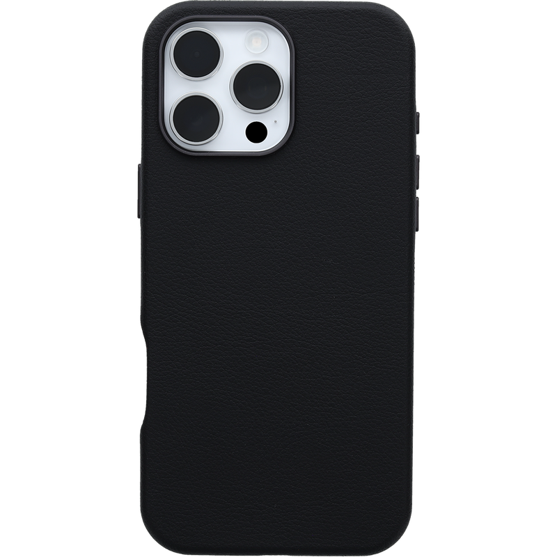 OtterBox Symmetry Cactus Leather - iPhone 16 Pro - Noir Ash (Black)