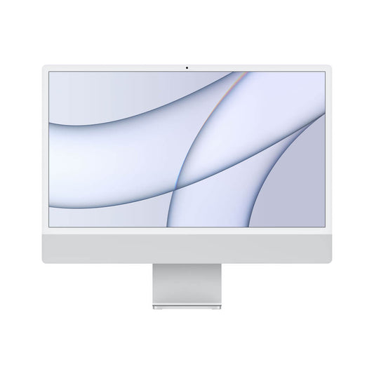 Apple iMac 24-inch - 256GB - M1 8-core CPU / 8-core GPU - Silver