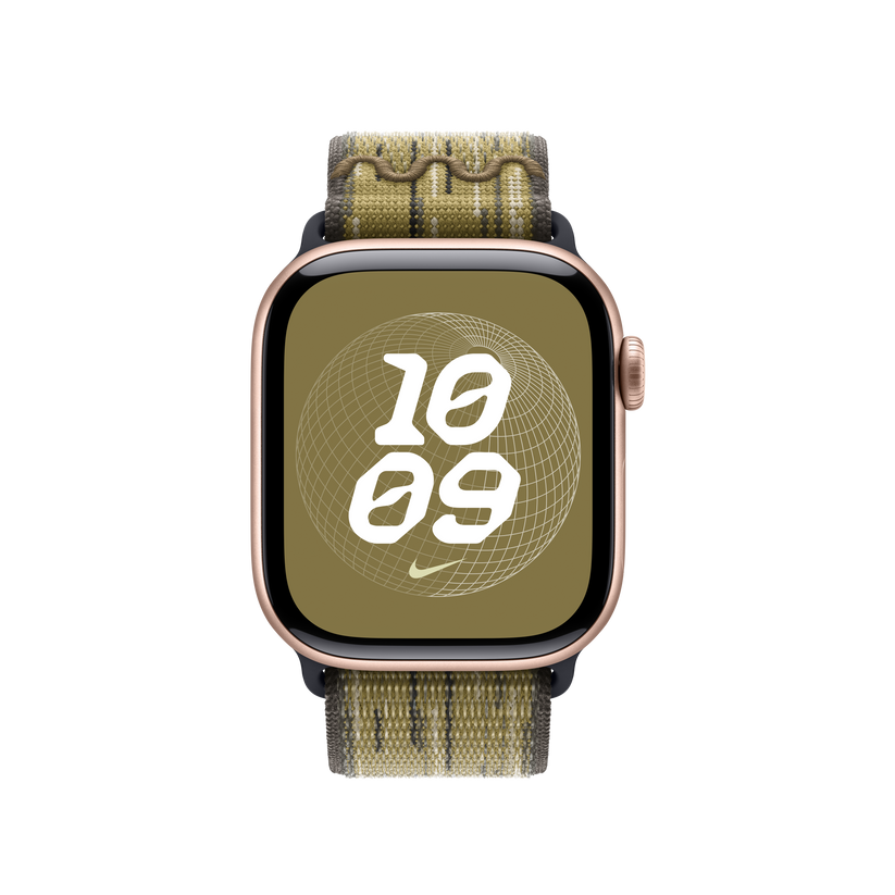 Apple Watch Nike Band Olive Green Olive Grey/Cargo Khaki Sport
