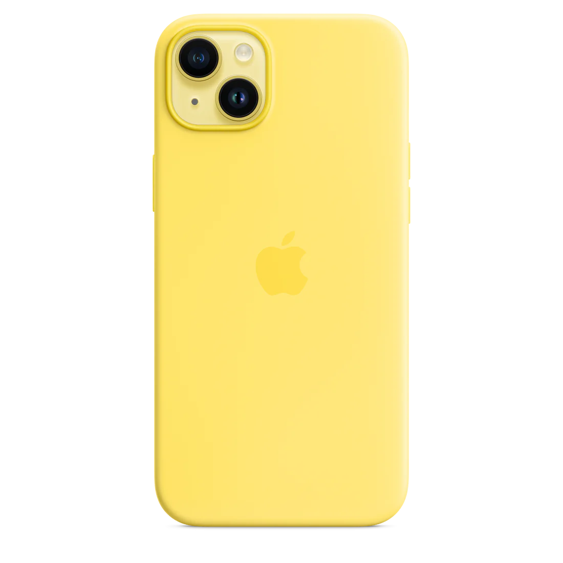 iPhone 14 Plus Silicone Case with MagSafe - Canary Yellow