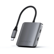 4 port USB C hub with PD