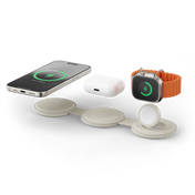 On the Go 3in1 Wireless Charger - Sand