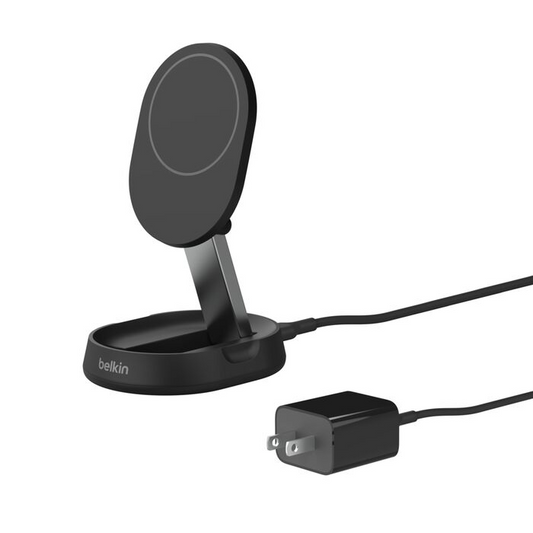 BOOST CHARGE™ PRO Convertible Qi2 15w Magnetic Charging Stand, w/o PSU, Black