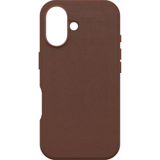 OtterBox Symmetry Cactus Leather - iPhone 16 - Rich Adobe (Brown)