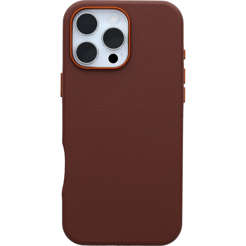 OtterBox Symmetry Cactus Leather - iPhone 16 Pro - Rich Adobe (Brown)